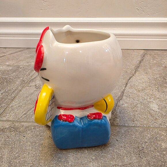 SANRIO HELLO KITTY CERAMIC MUG 2020 coffee cup tennis racket - Picture 4 of 10